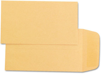 Quality Park™ Kraft Coin and Small Parts Envelope,  Side Seam, #1, Brown Kraft, 500/Box