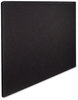A Picture of product QRT-7684BK Quartet® Oval Office™ Fabric Board,  48 x 36, Black