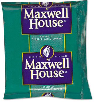 Maxwell House® Coffee,  Original Roast Decaf, 1.1oz Pack, 42/Carton