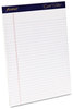 A Picture of product TOP-20031 Ampad® Gold Fibre® Writing Pads,  Legal/Wide, 8 1/2 x 11 3/4, White, 50 Sheets, 4/Pack