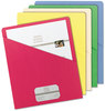 A Picture of product SMD-75425 Smead™ Organized Up® Slash Jackets Letter Size, Assorted Colors, 25/Pack