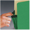 A Picture of product SMD-73236 Smead™ Colored File Pockets 5.25" Expansion, Letter Size, Green