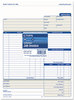 A Picture of product TOP-3866 TOPS™ Job Invoice, Snap-Off® Triplicate Form,  8 1/2 x 11 5/8, Three-Part Carbonless, 50 Forms