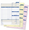 A Picture of product TOP-3866 TOPS™ Job Invoice, Snap-Off® Triplicate Form,  8 1/2 x 11 5/8, Three-Part Carbonless, 50 Forms