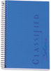 A Picture of product TOP-73506 TOPS™ Classified™ Colors Notebooks,  Blue Cover, 5 1/2 x 8 1/2, White, 100 Sheets