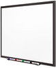 A Picture of product QRT-2545B Quartet® Classic Series Porcelain Magnetic Dry Erase Board,  60 x 36, Black Aluminum Frame