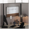 A Picture of product QRT-ARCCB3018 Quartet® ARC™ Frame Cubicle Board,  18 x 30, White Surface, Silver Aluminum Frame