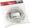 A Picture of product TRP-N002050GY Tripp Lite CAT5e Molded Patch Cable,  50 ft., Gray