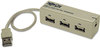 A Picture of product TRP-U227FT3R Tripp Lite 3-Port USB 2.0 Hub with Built-In File Transfer,