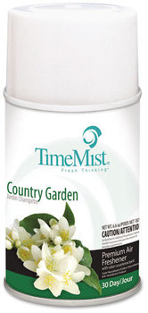 TimeMist® Metered Aerosol Fragrance Dispenser Refills,  Country Garden, 6.6oz Aerosol