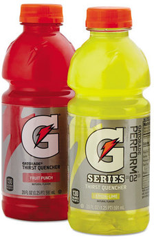Gatorade® Thirst Quencher,  Fruit Punch, 20oz Bottle, 24/Carton