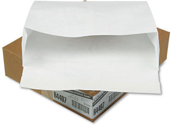 Survivor® Open Side Expansion Mailers Made with Tyvek®,  12 x 16 x 4, White, 18lb, 50/Carton