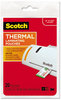 A Picture of product MMM-TP585120 Scotch™ Laminating Pouches,  5 mil, 3 3/4 x 2 3/8, 20/Pack