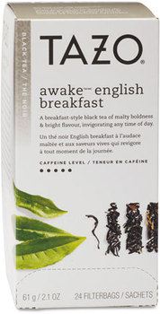 Tazo® Tea Bags,  Awake English Breakfast, 24/Box