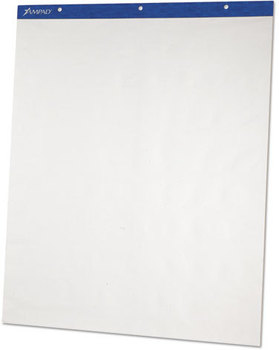 Ampad® Flip Charts,  Unruled, 27 x 34, White, 50 Sheets, 2/Pack