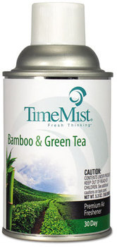 TimeMist® Metered Aerosol Fragrance Dispenser Refills,  Bamboo/Green Tea, 6oz Aerosol, 12/CT
