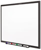 A Picture of product QRT-S534B Quartet® Classic Melamine Dry Erase Board,  48 x 36, White Surface, Black Frame