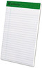 A Picture of product TOP-20152 Ampad® Earthwise® Recycled Writing Pad,  Narrow, 5 x 8, White, Dozen