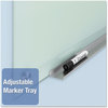 A Picture of product QRT-G2418F Quartet® Infinity™ Glass Marker Board,  Frosted, 24 x 18