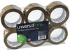 A Picture of product UNV-63500 Universal® General-Purpose Box Sealing Tape 3" Core, 1.88" x 110 yds, Clear, 6/Pack