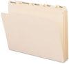 A Picture of product SMD-11769 Smead™ Indexed File Folder Sets 1/5-Cut Prelabeled Tabs: 1 to 31, Letter Size, 0.75" Expansion, Manila, 31/Set