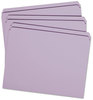 A Picture of product SMD-12410 Smead™ Reinforced Top Tab Colored File Folders Straight Tabs, Letter Size, 0.75" Expansion, Lavender, 100/Box