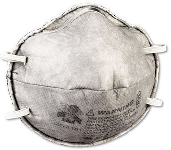 3M N95 Particulate Respirator with Nuisance-Level Organic Vapor Relief. 20/box.