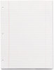 A Picture of product UNV-20921 Universal® Filler Paper 3-Hole, 8.5 x 11, Medium/College Rule, 200/Pack