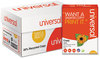 A Picture of product UNV-20030 Universal® 30% Recycled Copy Paper 92 Bright, 20 lb Bond Weight, 8.5 x 11, White, 500 Sheets/Ream, 10 Reams/Carton