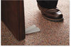 A Picture of product MAS-00900 Master Caster® Big Foot® Doorstop,  No Slip Rubber Wedge, 2 1/4w x 4 3/4d x 1 1/4h, Beige