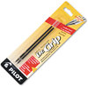 A Picture of product PIL-77229 Pilot® Refill for Dr. Grip, Dr. Grip Center of Gravity, Dr. Grip Bright, Easytouch Retractable, The Better Retractable, B2P Ball Point and Rex Grip BeGreen Retractable Pens,  Better/EasyTouch/Dr Grip Retract Ballpoint, Med, Red, 2/Pack