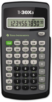 Texas Instruments TI-30Xa Scientific Calculator,  10-Digit LCD