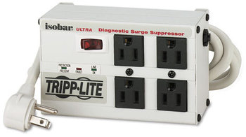 Tripp Lite Isobar® Premium Surge Suppressor,  4 Outlets, 6 ft Cord, 3330 Joules