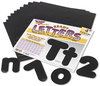 A Picture of product TEP-T79901 TREND® Ready Letters® Casual Combo Set,  Black, 4"h, 182/Set