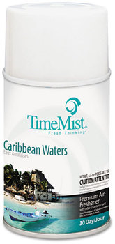 TimeMist® Metered Aerosol Fragrance Dispenser Refills,  Caribbean Waters, 5.3oz, Aerosol