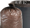 A Picture of product STO-T3340B15 Stout® Recycled Plastic Trash Bags,  33gal, 1.5mil, 33 x 40, Brown/Black, 100/CT