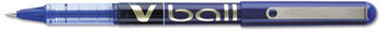 Pilot® VBall® Liquid Ink Roller Ball Stick Pen,  Blue Ink, .7mm, Dozen