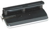 A Picture of product SWI-74150 Swingline® Easy Touch® Heavy-Duty Precision-Pin Punch,  9/32" Holes, Black