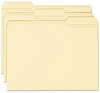 A Picture of product SMD-10334 Smead™ Reinforced Tab Manila File Folder Folders, 1/3-Cut Tabs: Assorted, Letter Size, 0.75" Expansion, 11-pt 100/Box