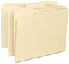 A Picture of product SMD-10334 Smead™ Reinforced Tab Manila File Folder Folders, 1/3-Cut Tabs: Assorted, Letter Size, 0.75" Expansion, 11-pt 100/Box