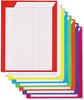 A Picture of product TEP-T73901 TREND® Jumbo Incentive Charts,  22w x 28h, 8 Assorted Colors, 8/Pack