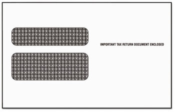 TOPS™ Double Window Tax Form Envelope,  9x5-5/8, 50/Pack