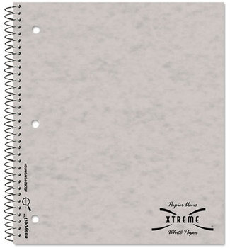 National® Single-Subject Wirebound Notebooks,  College/Margin Rule, 11 x 8 7/8, White, 80 Sheets