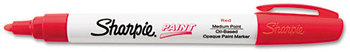 Sharpie® Permanent Paint Marker,  Medium Point, Red