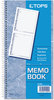 A Picture of product TOP-4150 TOPS™ Memorandum Book,  5 x 5 1/2, Two-Part Carbonless, 100 Sets/Book