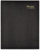 A Picture of product RED-CB1262CBLK Brownline® CoilPro 14-Month Ruled Monthly Planner 11 x 8.5, Black Cover, 14-Month: Dec 2025 to Jan 2027