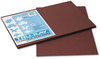 A Picture of product PAC-103056 Pacon® Tru-Ray® Construction Paper,  76 lbs., 12 x 18, Dark Brown, 50 Sheets/Pack