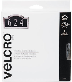 Velcro® Extreme Fasteners,  1" x 10 ft, Titanium, 1 roll