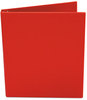 A Picture of product UNV-30403 Universal® Economy Non-View Round Ring Binder 3 Rings, 0.5" Capacity, 11 x 8.5, Red