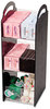 A Picture of product VRT-VFCT18 Vertiflex® Commercial Grade Compact Condiment Organizer,  6 1/8w x 8d x 18h, Black